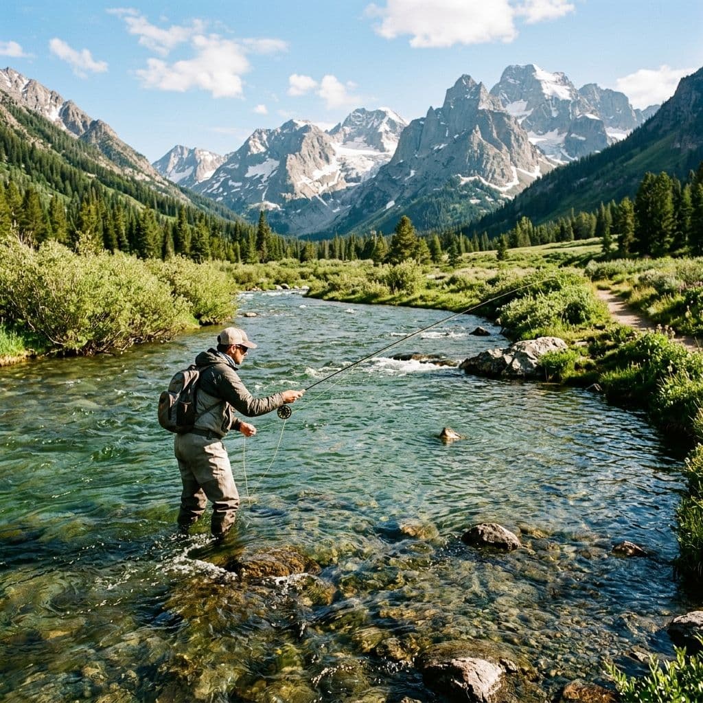 Backcountry Helicopter Fly-Fishing